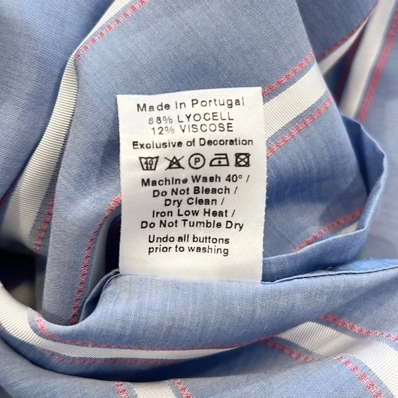 Palmer//Harding Short Sleeve Striped Shirt